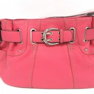 TIGNANELLO Pink Premium Leather Shoulder Bag - NWT